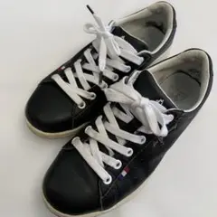 ルコック　黒　ブラック　スニーカー