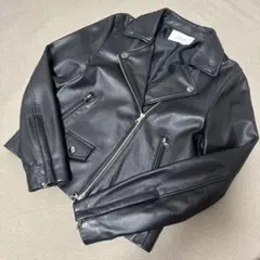 STUDIOUS / ラムレザーダブルライダースジャケット