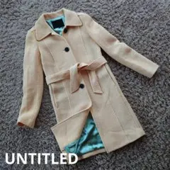 [美品]UNTITLED ロングコート アンタイトル