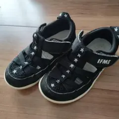 IFME ブラック サンダル 16.0 ウォーターシューズ 黒 イフミー