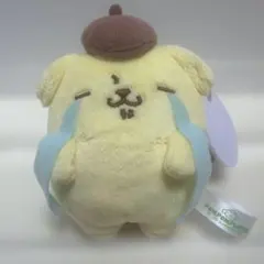 ポムポムプリン 甘かわデザイン マスコット ぬいぐるみ ホルダー 涙