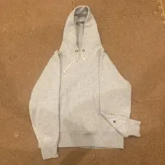 Champion グレー フード付きパーカー