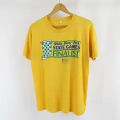 80s VINTAGE USA製 STATE GAMES Tシャツ 古着 XL