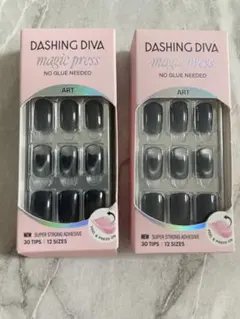 【新品未使用】DASHING DIVA マジックプレス ネイルチップセットのサムネイル
