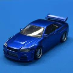 ワイルド　スピード　GT-R R34 ミニカー　ガチャガチャ