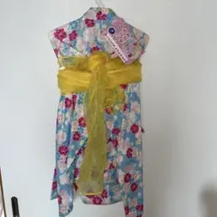 花柄浴衣　130cm