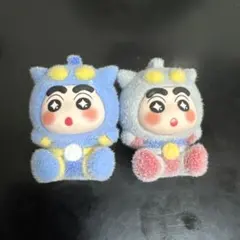 クレヨンしんちゃん フロッキーマスコット 2種セット