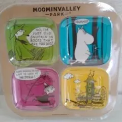 メラミンミニプレート4P☆ムーミン