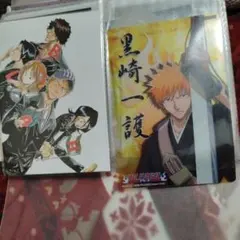 BLEACH 非売品ポストカードセットと下敷き
