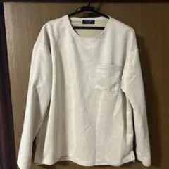 BACK NUMBER ベージュ 長袖カットソー M