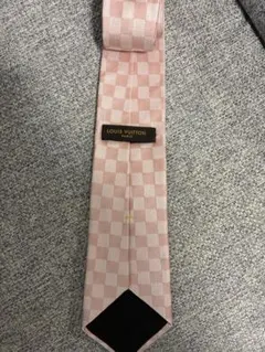 ルイヴィトン ネクタイ ダミエ柄 ピンク LOUIS VUITTON - メルカリ