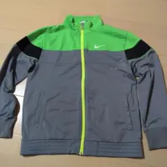 Nike ジップアップジャケット グレー/グリーン