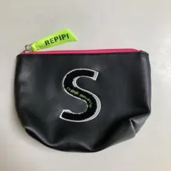 repipi armario ポーチ ブラック Sロゴのサムネイル