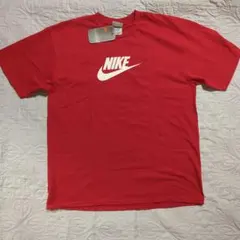 新品タグ付き　00s 銀タグ　NIKE　センタースウォッシュ　Tシャツ　L　赤