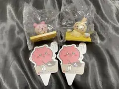 松屋×ちいかわ　オリジナルフィギュア　うさぎ　カニちゃん　古本屋