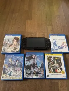 PS Vita本体 + ゲームソフト5本セット