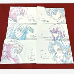 鬼滅の刃 105 柱展「柱-表情」原画ポストカード　義勇 無一郎 しのぶ 実弥