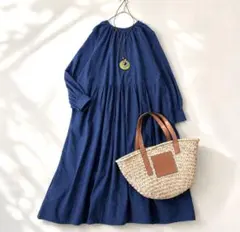 ito fukuoka 】yocka linen one-pieceレア 作家 - メルカリ