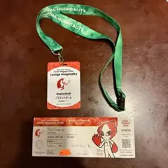 アジア競技大会 名古屋2026 チケットとストラップセット