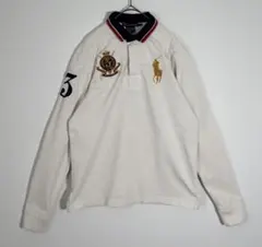 RalphLauren sports ビッグポニー刺繍ロゴ　長袖　ラガーシャツのサムネイル