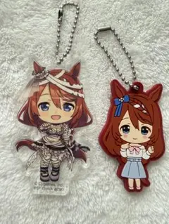 ウマ娘 スーパークリーク グッズ セット ラバーストラップ アクリルキーホルダー
