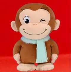 おさるのジョージぽってりLぬいぐるみウィンター