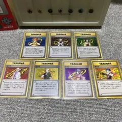 し*こ様 ポケカ　旧裏　ジムトレーナー7枚セット