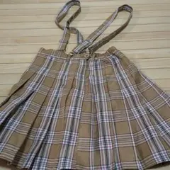 LOVE TOXIC チェック柄プリーツスカート　Lサイズ