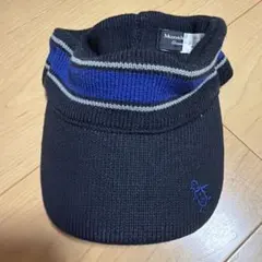 Munsingwear ゴルフ バイザー ブラック