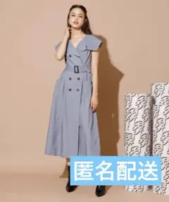 REDYAZEL ノースリーブフレアワンピース