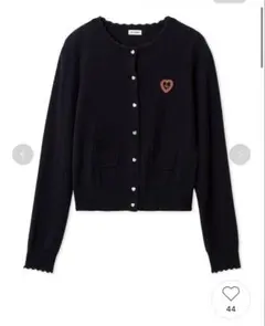 LWND261056 love letterコンパクトニットカーデ