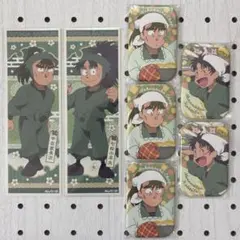 忍たま乱太郎　中在家長次　七松小平太　まるかくカンバッジ　7点セット　まとめ売り