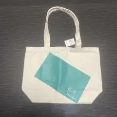 Paul Smith トートバッグ アイボリー/ターコイズ