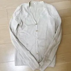 IENA リブ編みカーディガン