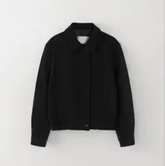 ジャケット・アウター ohotoro Mannish Wool Blouson black M mannish wool blouson | OHOTORO