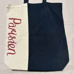 MAISON KITSUNE バイカラートートバッグ ユニセックスのサムネイル