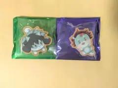 鬼滅の刃　バレンタイン　アニマルクッキー　バッジ　時透無一郎　竈門炭治郎