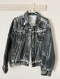 GLAMOUR デニムジャケット セットアップ ブラック【常田大希着用