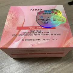 anua PEACH NIACIN SERUM DAILY MASK 30枚入り
