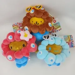 週末価格】日焼け ミャクミャク マスコット 2体セット 推しカラー