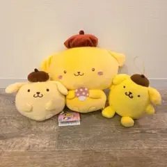 ポムポムプリン ぬいぐるみ まとめ売り ポムポムプリン マスコット ぬいぐるみ まとめ売り売り - メルカリ