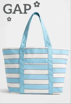 GAP ロゴ トートバッグ ネイビー ドット - メルカリ