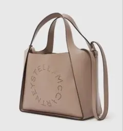 StellaMcCartneyロゴ入ショルダーバッグ