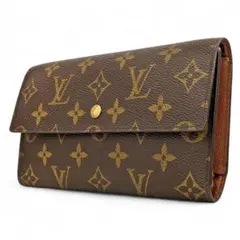 良品 ルイヴィトン モノグラム ポルトトレゾール インターナショナル 957