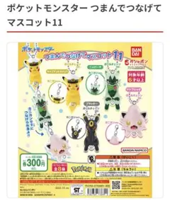 ポケットモンスター　つまんでつなげてマスコット11 ガチャ