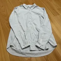 ライトグレー 長袖シャツ Sサイズ　ユニクロ　レディース