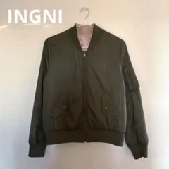 リバーシブル　アウター　INGNI　ミリタリー　ジャンバー　レディース