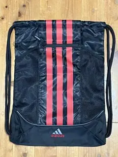 新品未使用 adidas スポーツバッグ ジム ナップサック メッシュポケット