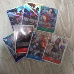 ワンピースカードゲーム まとめ売り 7枚 SR