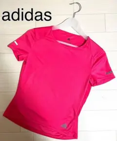 adidas ランニングウェア スポーツウェア Sサイズ ピンク レディース